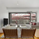 דירה Whome Urban Retreat W/parking, Elevator & Ac By Benfica Stadium ליסבון