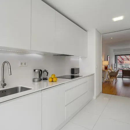 דירה Whome Urban Retreat W/parking, Elevator & Ac By Benfica Stadium