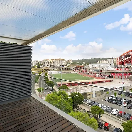 Whome Urban Retreat W/parking, Elevator & Ac By Benfica Stadium Lägenhet *